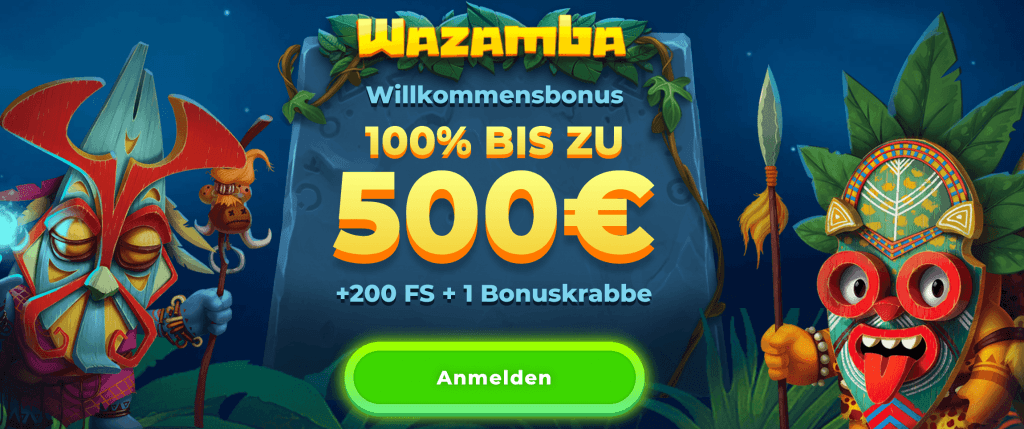 Wazamba Casino Willkommensbonus