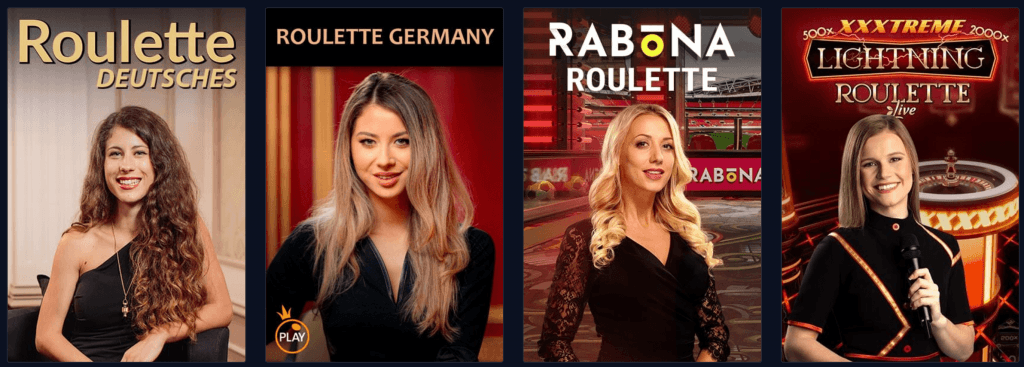 Rabona Casino Live Angebot